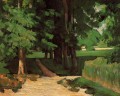 Ruelle des Châtaigniers au Jas de Bouffan Paul Cézanne